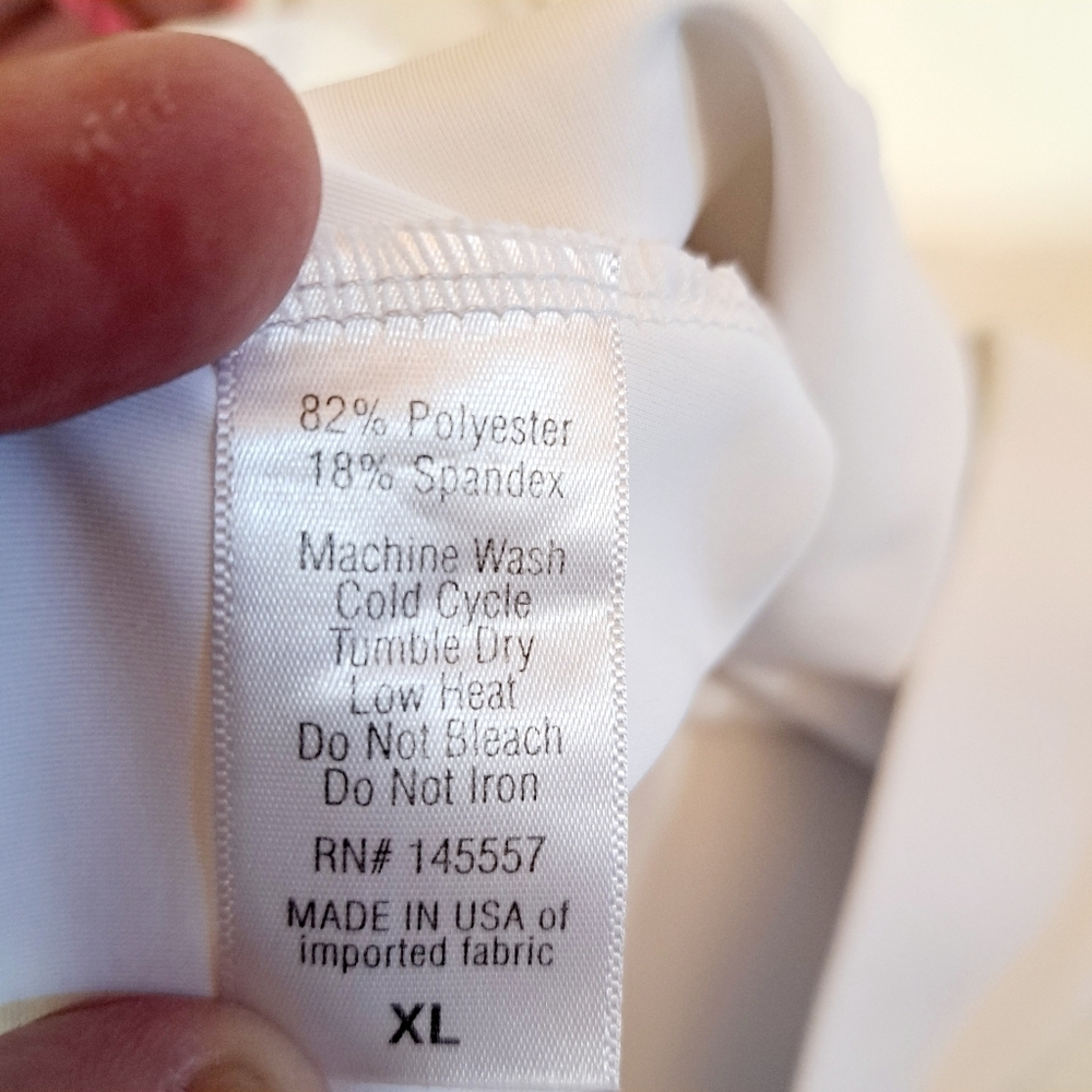 Gear Bunch Solid White Capri Squat Proof Leggings… - image 6